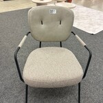 Fauteuil Amber, Microvezel/geweven, taupe